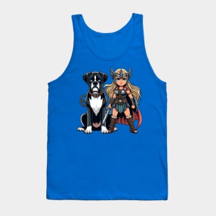 A Valkyrie & Her Dog V1 Tank Top